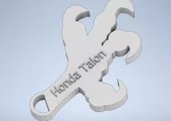 Honda Talon Keychain