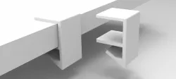 hook for Ikea Linnmon table