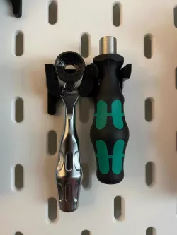 ikea skadis wera mini grips holder
