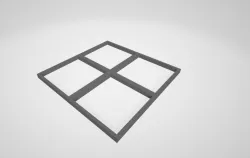 Lithophane frame 2x2