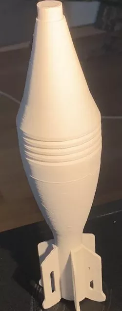 M49 Shell for US M6 60mm Mortar