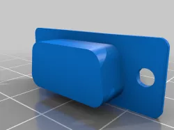 Male DB9 Connector Mock-up