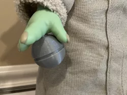 Mandalorian Razor Crest Shift Knob - Grogu ball