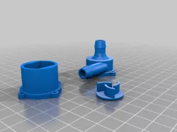 Micro water pump remix with better impeller