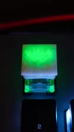 Minecraft Grass Block Keycap low profile