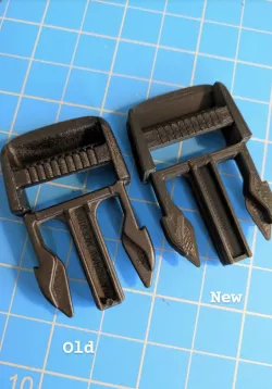 Mission Workshop 1 inch Side-Release Male Buckle/Bag Clip