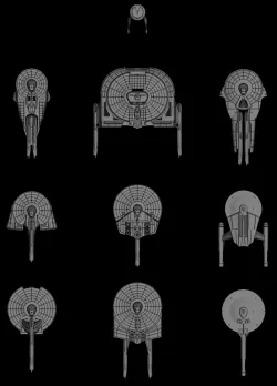 More FASA Federation ships: Star Trek starship parts kit expansion #13