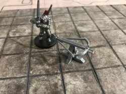 Mounted fantasy ballista/heavy crossbow mounted