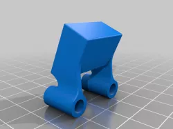 Nazgul 5/Geprc Mark 4/ FPVcycle / basically Anything GPS Mount With Insert slot for Flyer ID QR code (5mm standoff diameter)