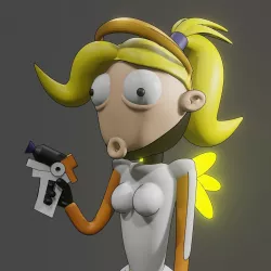 Overwatch Mersy figurine based on ArhyBES design 3D print model