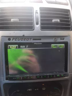 Peugeot 307 2 DIN frame