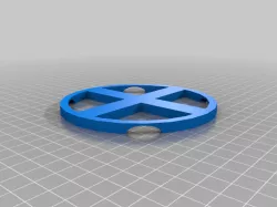 Plant pot spacer w/ water channel