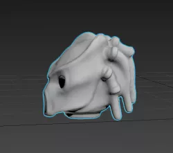 Predator head Lego