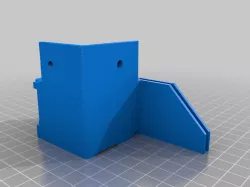 Prusa  i3 MK3 Lack Enclosure V2 Corner Front with FPC and USB Port
