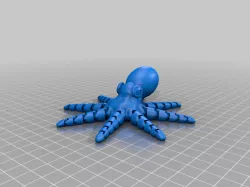 Realistic Mini Octopus