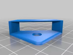 Record wall corner clip
