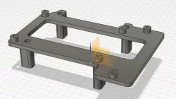 Relay Mount for Raspberry Pi 7" Touchscreen