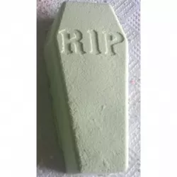 RIP Coffin Bath Bomb Mold / Soap Mold