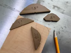 Rounded Corner Template