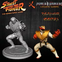 Ryu Ranger Alt. Outfit/Sculpt for Ryu - Street Fighter Miniatures Game