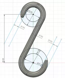 S-shaped Hook