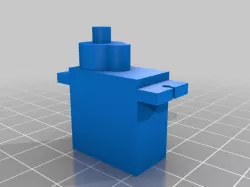 SG90s metal gear servo - outline