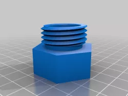 shower head F to garden hose M adapter