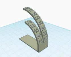 Simple mini overhang calibration test