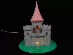 small light up Castle