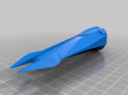 Smaller Kom'rk Starfighter