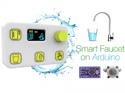Smart faucet on Arduino (filter resource counter)