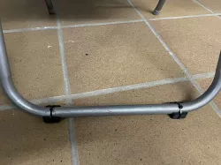 Soporte trasero silla plegable