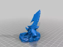 Space elf exodite Khaine ruins 60mm base