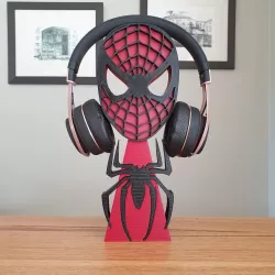Spiderman Headphones Stand