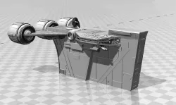 Star Wars troop carrier CR-20