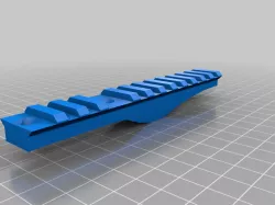 Steambow (Cobra) AR-6 Stinger extended bottom picatinny rail