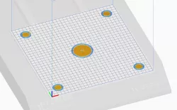 Tenlog TL-D3 Bed level and nozzle offset test