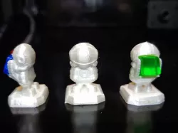 Terraforming Mars - Player Token with Cube Slot