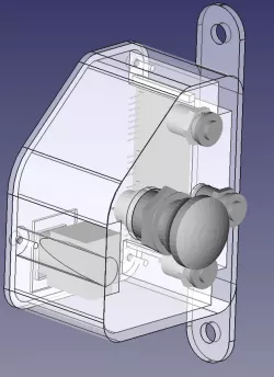 Thanos Motion Controller Stop Switch 8020 Mounting Box