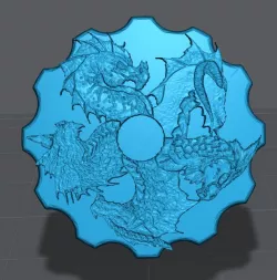 Tiamat extruder knob