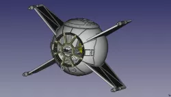 Tie RAPTOR 3.75" Custom STAR WARS TOY