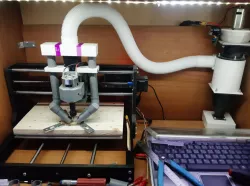 Vacuum cleaner for CNC 3018