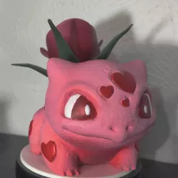 Valentine's Day Bulbasaur - Rosasaur
