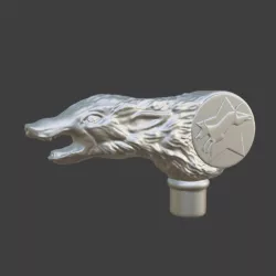 Wolf Man Cane