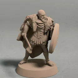 $1.99Alexos “The Wolf” miniature – STL file