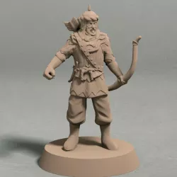 $1.99Empire of Jagrad archer pose 1 miniature – STL file