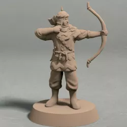 $1.99Empire of Jagrad archer pose 2 miniature – STL file