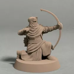 $1.99Night’s Cult archer pose 3 miniature – STL file