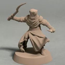 $1.99Night’s Cult captain miniature – STL file