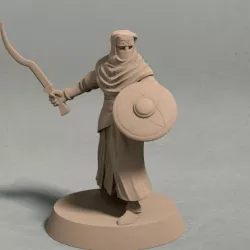 $1.99Night’s Cult soldier with sword pose 1 miniature – STL file